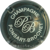 capsule champagne Initiales fantaisies, nom circulaire 