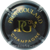 capsule champagne Initiales, nom circulaire 