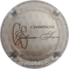 capsule champagne Initiales, Nom horizontal 