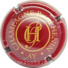 capsule champagne Initiales PH, nom circulaire 