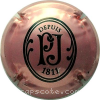 capsule champagne Initiales PJ, 1811 