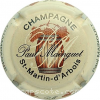 capsule champagne Initiales PM, St Martin d'Arbois, tonneau 
