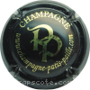 capsule champagne Initiales PP au centre 