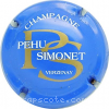 capsule champagne Initiales PS 