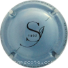 capsule champagne Initiales Sg, 1952 