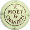 capsule champagne Moët en gros, horizontal grosse étoile 