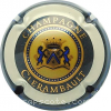 capsule champagne Nom circulaire, écusson 