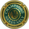 capsule champagne Nom circulaire, Initiales 