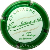 capsule champagne Nom en diagonal 