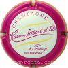 capsule champagne Nom en diagonal 