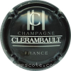 capsule champagne Nom horizontal, Barres verticales 