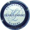 capsule champagne Nom horizontal, Initiales 