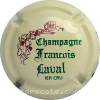 capsule champagne Nom horizontal, petites lettres 
