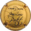 capsule champagne Nom Manuscrit horizontal 