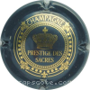 capsule champagne Petite couronne, écriture horizontal 