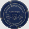 capsule champagne Petites initiales, nom circulaire 