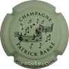 capsule champagne Portée de musique, circulaire 