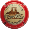 capsule champagne Pressoir, écriture noire 
