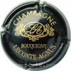 capsule champagne Série 01 - Ecusson oval, initiales 