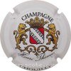 capsule champagne Série 01 - Grand blason, Nom en bas 