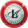 capsule champagne Série 01 - Initiales au centre 