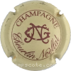capsule champagne Série 01 Petites initiales, écriture fantaisie 