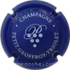 capsule champagne Série 03 -Initiale au centre, Nom en bas 