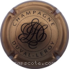 capsule champagne Série 07 - Lettres fantaisies au centre 