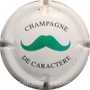 capsule champagne Série 09 - Moustache, de caractère, anonyme 