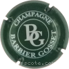 capsule champagne Série 1 - Initiales enlacées, Nom Circulaire 