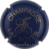 capsule champagne Série 1 - Initiales majuscules entrelacées 