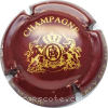 capsule champagne Série 1, Ecusson sans inscription 