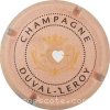 capsule champagne Série 12 - Double Coeur en petit 