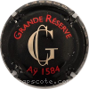 capsule champagne Série 12 - Initiales, cuvée circulaire 