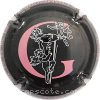 capsule champagne Série 2 - Grand G, ange et flute, inscription sur contour 