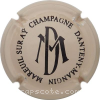 capsule champagne Série 2 - Initiale DM, série de 12 