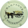 capsule champagne Série 3 - Cheval à gauche,La vigneronne en bas 