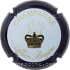 capsule champagne Série 3 - Couronne, licorne, France sur contour 