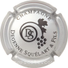 capsule champagne Série 3 - Petites initiales, Nom circulaire 