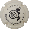 capsule champagne Série 3 - Petites initiales, Nom circulaire 