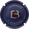 capsule champagne Série 5 - Initiales enlacées, A en rouge 