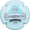capsule champagne Série 5 - Initiales, Nom et Année 