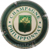 capsule champagne Série 6 - Ecusson avec fleur étroit 