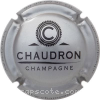 capsule champagne Série 7 - Petit C encerclé, visuel en noir 