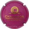 capsule champagne Série 8 - Petit C encerclé, visuel en or 